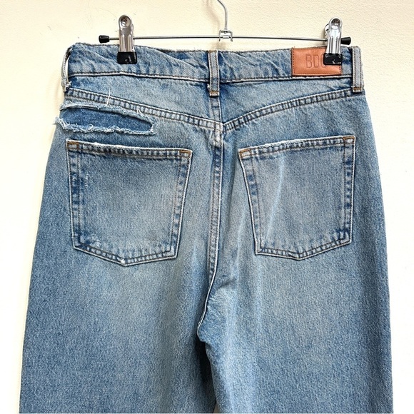 BDG Pax Distressed Patch Button Fly Urban Outfitters Jeans, Size 28 - Picture 7 of 12